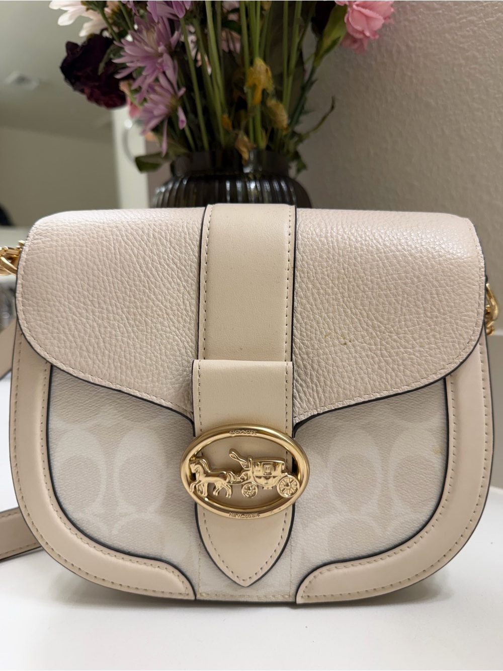 Coach Georgie Saddle bag